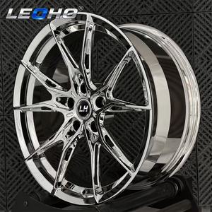 Jantes forgées en aluminium chromées à profil profond LH Custom 5x114.3 <span class=keywords><strong>5X120</strong></span> 5X130 Monoblock <span class=keywords><strong>17</strong></span> 18 19 20 21 22 pouces neuves pour <span class=keywords><strong>BBS</strong></span> BMW Porsche - Product Image 2