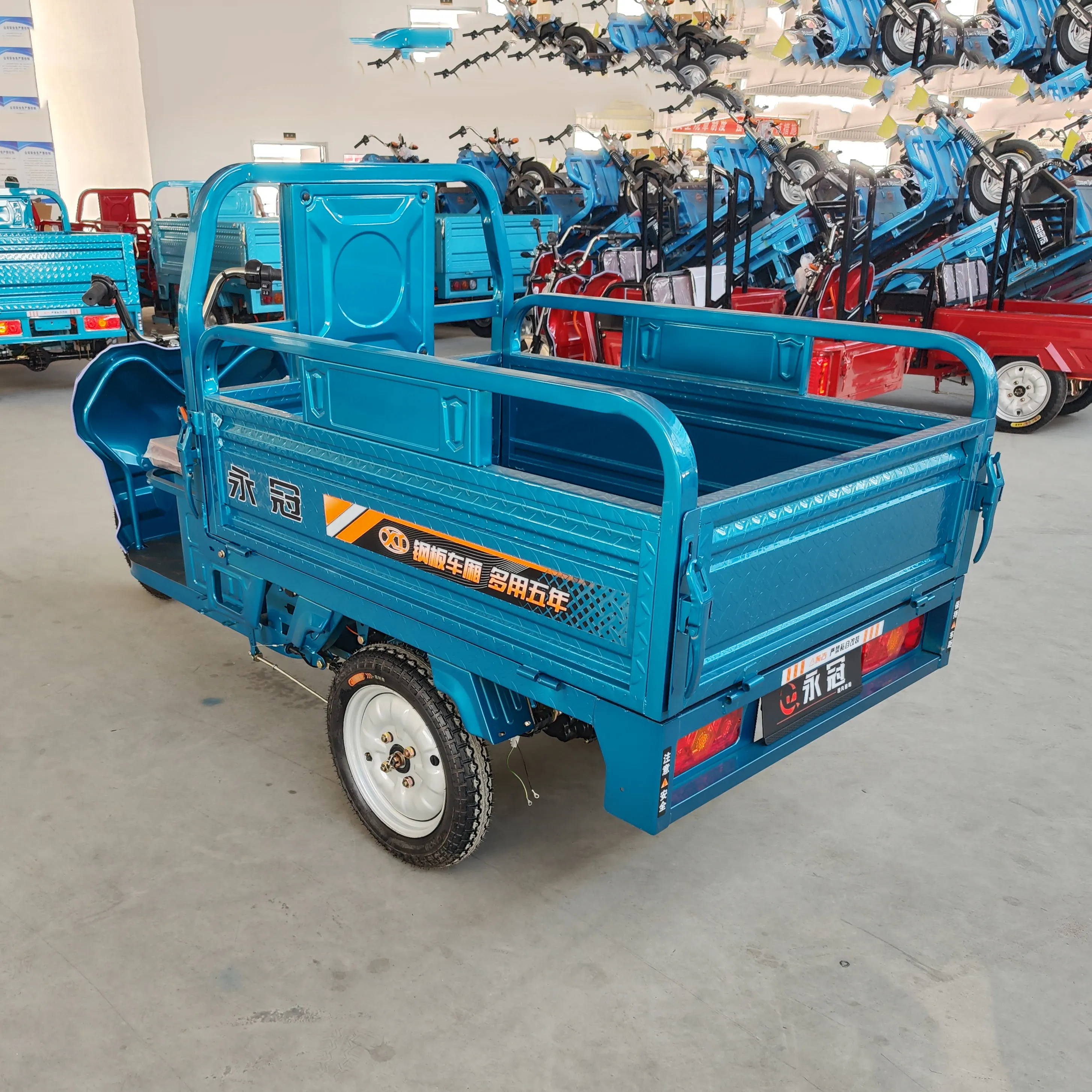 2024 most three wheel electric tricycle Sold for cargo china electric tricycle for adults