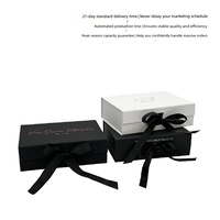 Scatole Pieghevoli Monoblocco OEM, Scatole di Lusso in Carta Patinata Personalizzate, Confezioni per Parrucche, Scatole Regalo con Stampa Serigrafica