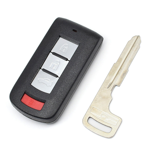 4 nút từ xa Vỏ chìa khóa cho m-itsubishi Lancer Outlander asx Eclipse chéo <span class=keywords><strong>Pajero</strong></span> <span class=keywords><strong>Keyless</strong></span> nhập xe trường hợp chìa khóa - Product Image 6