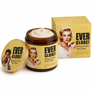 Bálsamo de Sebo Batido con Miel y Aceite de Oliva, Flor de Caléndula, Vitamina E, Crema Natural <span class=keywords><strong>para</strong></span> el Cuidado de la Piel, Reparadora e Hidratante, con Logotipo OEM - Product Image 1