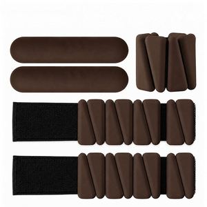 Ensemble d'haltères en silicone réglables 1,0 kg 2,0 kg avec plaques de poids et bande élastique pour entraînement à domicile unisexe - Product Image 4
