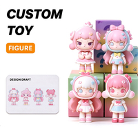 Figurines personnalisées en PVC de personnages originaux en boîte mystère, jouets de collection IP d'entreprise, conception OEM ODM directe usine