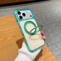 Étui de téléphone magnétique pour peaux sensibles de 2,5 mm avec métal 360 °   Support pour iPhone 18 17 16 15 Pro Max – Accessoires en gros d'usine