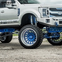 Jantes forgées polies 22x12 24x12 24x14 26x14 26x16 28x14 30x14 30x16 6x5.5 8x6.5 8x170 8x180 pour camions Ford F250