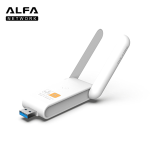 Adaptador <span class=keywords><strong>USB</strong></span> 3.0 <span class=keywords><strong>ALFA</strong></span> <span class=keywords><strong>Network</strong></span> 1200M, Adaptador <span class=keywords><strong>USB</strong></span> Inalámbrico, Adaptador WiFi <span class=keywords><strong>USB</strong></span> de Doble Banda con 2 Antenas de Alta Ganancia - Product Image 4