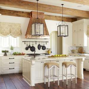 Ensemble d'unités de cuisine RTA de style américain classique pour la rénovation de cuisine, comprenant un robinet en stratifié marbré, un panier de tiroir - Product Image 4