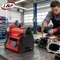 L & P 220-240V électrique portable 125mm meuleuse d'établi pour atelier de bricolage rectifieuse de métaux