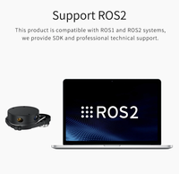 YDLIDAR X3 LiDAR Sensor ROS2 Modules et kits électroniques pour le positionnement de la navigation de cartographie de robot pour EAI