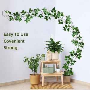 Treillis suspendu intérieur et extérieur pour <span class=keywords><strong>plantes</strong></span> <span class=keywords><strong>grimpantes</strong></span>, treillis de jardin DIY pour <span class=keywords><strong>plantes</strong></span> en pot - Product Image 3