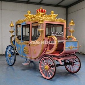 Elegante Carruaje Real de Princesa Cenicienta, Carroza de Boda en Venta - Product Image 4
