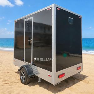 2 Cabines Sanitaires Mobiles de Luxe à Louer, WC Publics Portables pour Camping, Extérieur et Voyage - Product Image 5