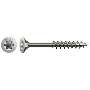 SPAX 0197000500453 tornillo para madera 5mm 45mm 2 más Acero inoxidable A2 200 Uds. (940910829112) - Product Image 1