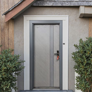 Home Villa Design Moderno Fabricação Profissional Bom Preço Porta De Segurança De Aço com Isolamento Térmico e Resistência ao Impacto - Product Image 2