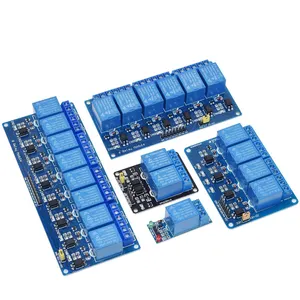TZT 5V 12V1 2 4 6 8 kanal röle modülü Optocoupler röle çıkışı 1 2 4 6 8 yönlü röle modülü stokta Arduino için
