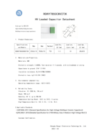 HVY X8R 3KV 27nF es un Condensador Cerámico con Plomo de Alta Calidad y Alto Voltaje para Circuitos Electrónicos de Precisión