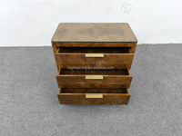 Nouvelle usine de meubles d'intérieur pour salon, chambre à coucher de luxe, commode à plusieurs tiroirs en bois massif