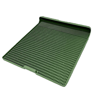 Pet tek parça köpek lazımlık <span class=keywords><strong>Golden</strong></span> <span class=keywords><strong>Retriever</strong></span> Shoving Feces önlemek küçük orta ve büyük ölçekli köpekler düz plaka tipi Pet kum kabı - Product Image 5