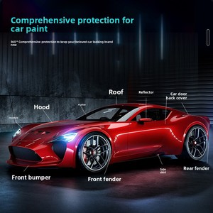 Fábrica al por mayor Anti-Scratch Cross-Border Car Wrap película de protección de pintura gruesa resistente a la abrasión película de Color de coche completo - Product Image 4