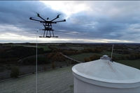 Châssis de drone hexacoptère EFT étanche X6120 ultra léger en fibre de carbone pour la surveillance des ressources en eau à longue durée de vol, drone DIY