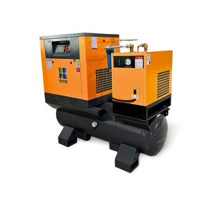 Best Price Naibang 4-in-1 Industrial Fixed Speed Piston Motor Engine 7.5 Kw Oil-Free Quiet <b>Cooled</b> 8 - Product Image 2