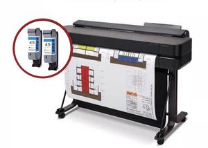 GT tái sản xuất Hộp mực màu Tương thích với <span class=keywords><strong>Deskjet</strong></span> 45A HP45 51645A 710c 830C máy in phun printergarment <span class=keywords><strong>plotter</strong></span> - Product Image 6
