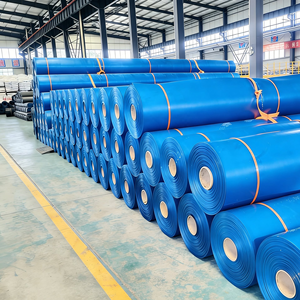 แผ่นใยสังเคราะห์ HDPE บริสุทธิ์ หนา 0.5 มม.-3 มม. ผิวเรียบ/ผิวหยาบ มาตรฐาน ASTM GRI GM13 กันน้ำ สำหรับใช้ในพื้นที่ฝังกลบขยะ บ่อเก็บน้ำ บ่อเก็บกากแร่ บ่อเก็บน้ำเสีย - Product Image 6