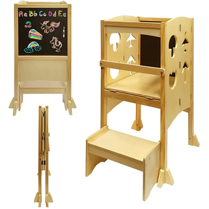 <span class=keywords><strong>หอ</strong></span>ไม้ช่วยการเรียนรู้สำหรับ<span class=keywords><strong>เด็ก</strong></span>หัดเดินบันไดสำหรับ<span class=keywords><strong>เด็ก</strong></span>หัดเดินพร้อมกระดานวาดรูปสำหรับ<span class=keywords><strong>ทำ</strong></span>อาหาร - Product Image 6