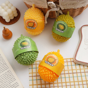 Durian Pinch Joy Cartoon Style Relief Ball Creative Funny Adult & Children's Toy Packaged <b>Box</b> for Ages 5 to 7 Years - Product Image 1