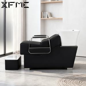 XFMC kafa Spa kuaför şampuan ekipmanları saç lavabo <span class=keywords><strong>Salon</strong></span> yıkama istasyonu <span class=keywords><strong>Salon</strong></span> saç yıkama şampuan kase ve sandalye - Product Image 3