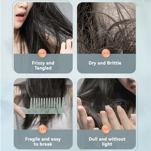 <span class=keywords><strong>MULAN</strong></span> Revitalizing Hair Protein Cream Crema <span class=keywords><strong>para</strong></span> el cabello profundamente nutritiva con esencia mejora el cuidado del cabello - Product Image 3