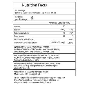 Café de Hongos ODM OEM, Suplemento Dietético con Vitamina D3, Apoya la Salud Intestinal, Aumenta la Fuerza Muscular, Café de Hongos para Adultos - Product Image 6