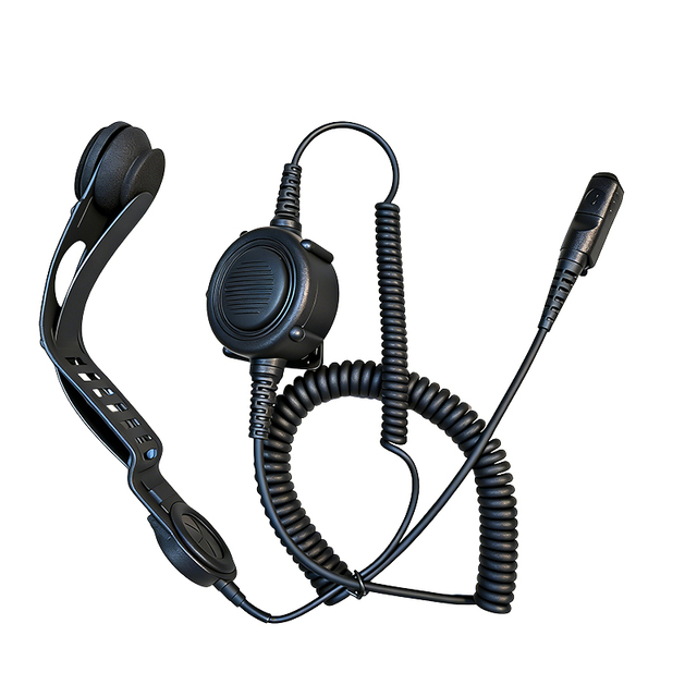 ETMY EJ-D028 DP2400 DEP570e Skull Conduction Headset Security Spy Professional Plastic Material 0-10KM Talk Range Group Calls