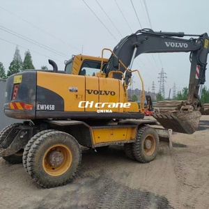 Dipinto originale usato escavatore ruota EW145B Volvo in buone condizioni Volvo EC60 EC140 EC210 EC240 escavatore in vendita - Product Image 3