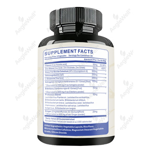 אגלוול OEM/ODM קולוסטרום בעל ספיגה גבוהה עם כמוסות פרוביוטיקה לאיזון מערכת העיכול והגנה על המערכת החיסונית - Product Image 6