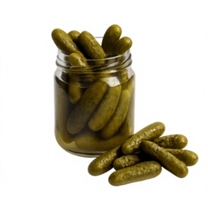 Concombres fermentés biologiques en saumure |   Fournisseur de cornichons en conserve |   Prix d'exportation compétitif Fabricant OEM - Product Image 2