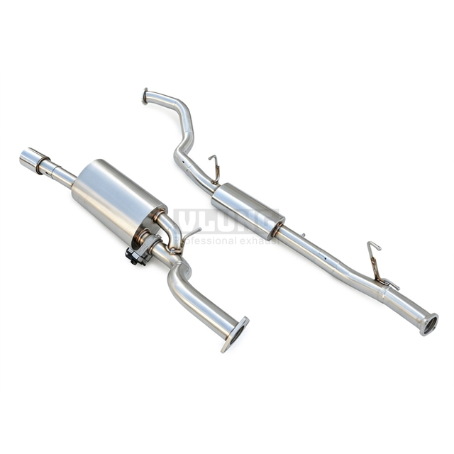Stainless Steel High Performance Valved Cat Back Exhaust System for Mitsubishi Pajero V93 3.0L V6 2006-2021
