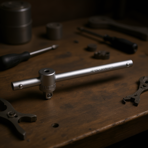 Fervi Sliding T-Lever Chrome Vanadium Steel <b>Socket</b> Wrench Tool - Product Image 3