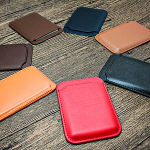 Boshiho Wholesale Custom Design Genuine Leather Slim Rifd Business Credit <b>Card</b> <b>Holder</b> Wallet Phone Magnet <b>Card</b> <b>Holder</b> - Product Image 6