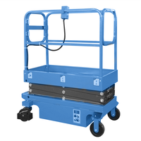 Plateforme élévatrice à ciseaux électrique EVERLIFT HELI 300 kg, hauteur 3 m, mini plateforme de travail, machine de levage hydraulique mobile pour entrepôt