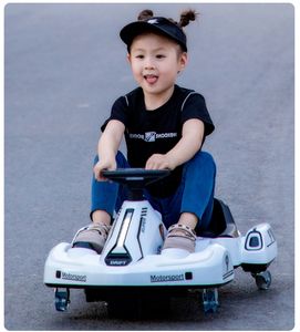 Kart électrique d'extérieur pour enfants, Karting électrique Version <span class=keywords><strong>Pro</strong></span> pour enfants âgés de 3 à 8 ans, voiture électrique - Product Image 3