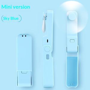 <b>Usb</b> Small <b>Fan</b> Pocket Folding Handheld Electric <b>Fan</b> Rechargeable High Wind Desktop Folding Wholesale Small <b>Fan</b> - Product Image 2