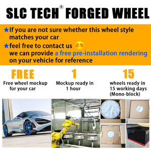 Jantes forgées sur mesure en gros FI-R argentées 19 20 21 pouces légères 5x112 5x120 pour Mercedes Audi BMW - Product Image 6