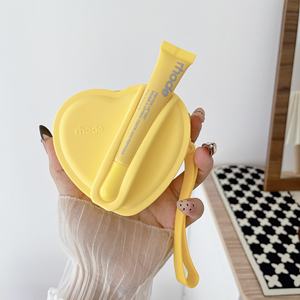 Sac de rangement souple anti-chute en silicone en forme de cœur <span class=keywords><strong>NFS</strong></span> pour rouge à lèvres, brillant à lèvres, écouteurs portables, porte-monnaie et organisateur de bijoux - Product Image 2