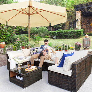 Sombrilla de Jardín Plegable SONGMICS con Protección Solar UPF 50+, Sombrilla de Playa, Golf, <span class=keywords><strong>Patio</strong></span>, 3 m, Sombrilla de Jardín <span class=keywords><strong>Octagonal</strong></span> - Product Image 3