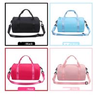 30 sacs de sport personnalisés avec logo, grande capacité, sac de sport de fitness, sac de voyage portable, imperméable, en nylon, avec compartiment pour chaussures