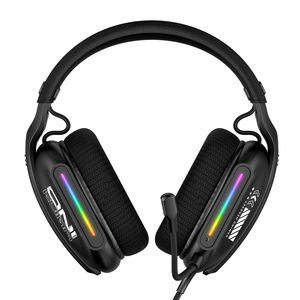 Casques de jeu en gros ONIKUMA X12 Prix d'usine Noir RGB Filaire USB PC Gamer Casques de jeu <span class=keywords><strong>avec</strong></span> microphone - Product Image 2