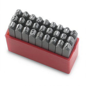 Fervi Letter <b>Punch</b> <b>Set</b> Hrc 58-60 Metal Stamping Tools For Marking And Engraving - Product Image 2