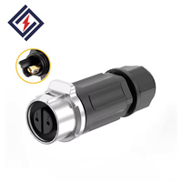 Connecteur étanche LP12 de haute qualité, type à vis, mâle-femelle, 5A 125V, pour câble d'alimentation de signal de capteur