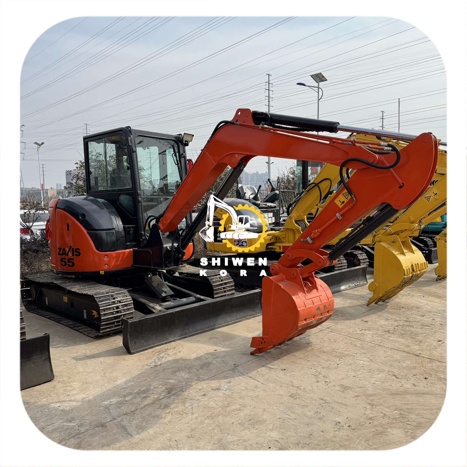 Reliable Performance and Cost-Effective hitachi excavator zx55